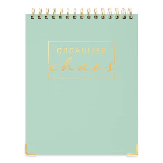 8" x 10" Organized Chaos Top Spiral Lined Notebook by Recollections™